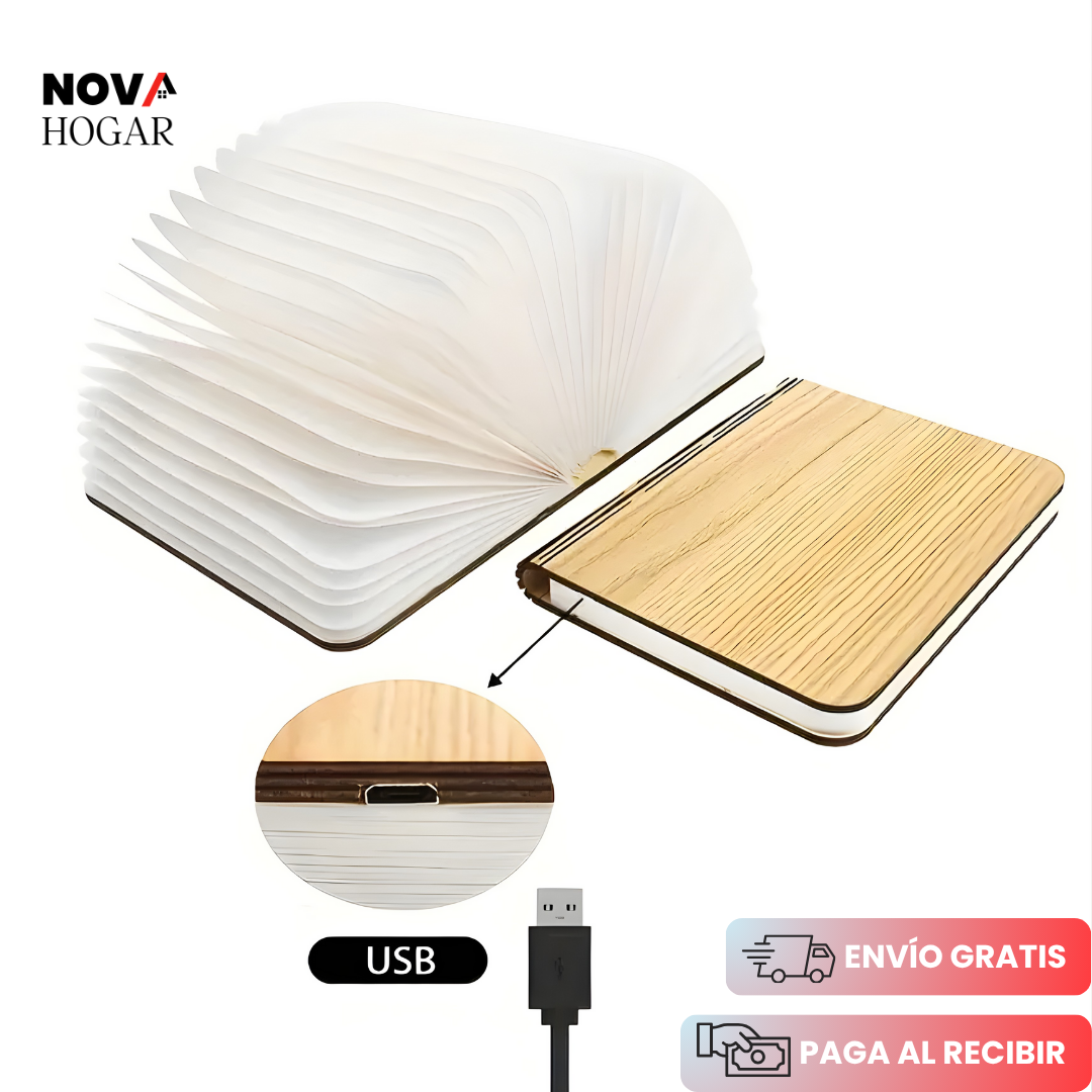 LumiBook™ Lámpara de Lectura Plegable