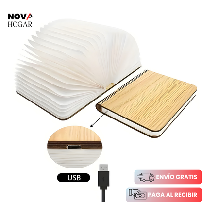 LumiBook™ Lámpara de Lectura Plegable