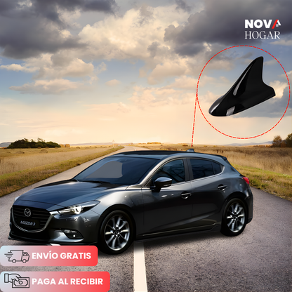 WaveShark™ Antena Tiburón Amplificadora para Auto