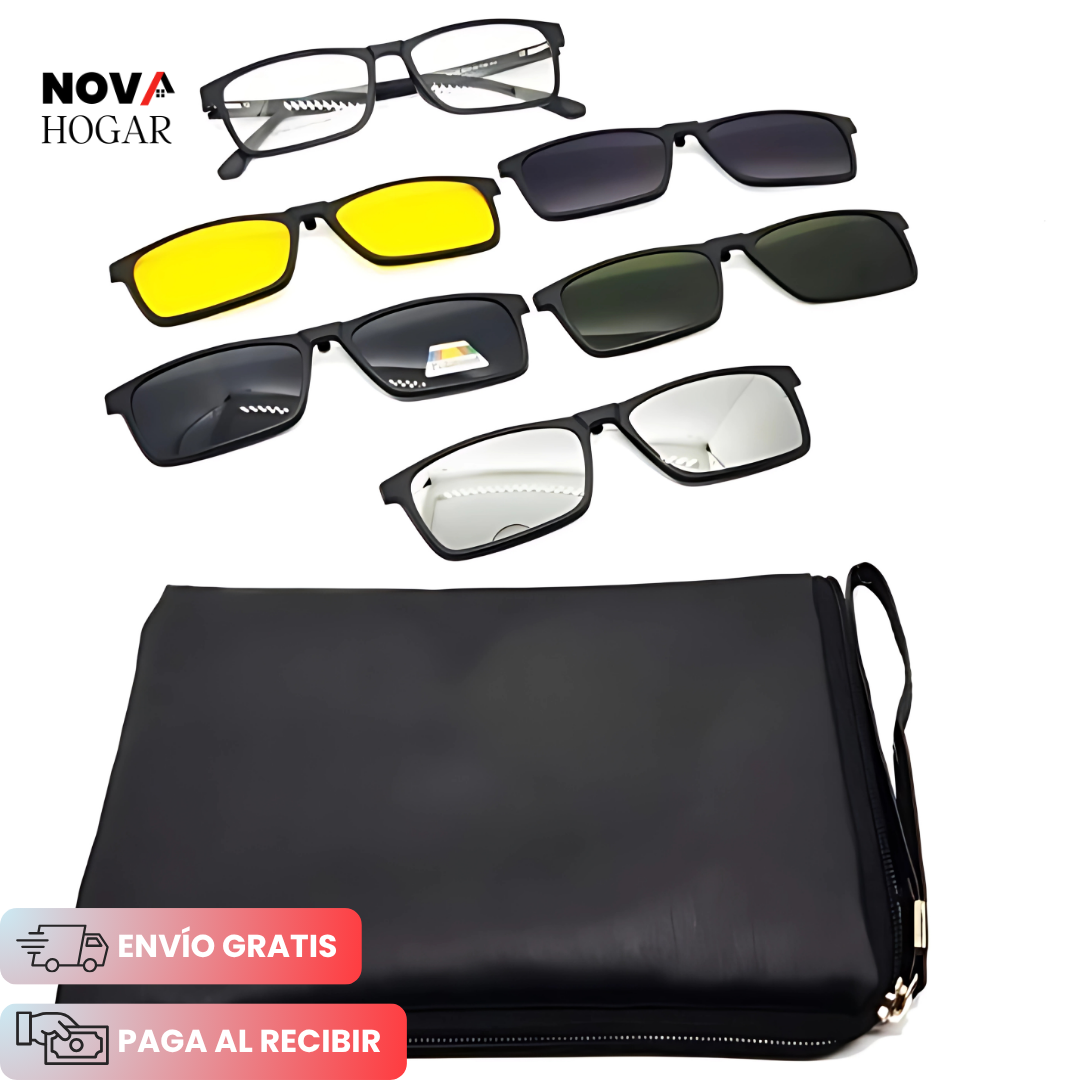 SunShift™ Gafas Magnéticas con Protección UV