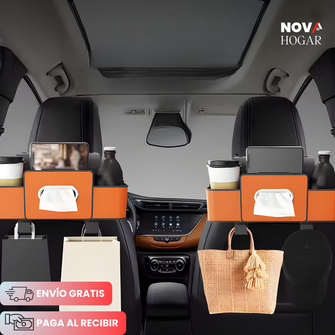 BackSeatPro™ Organizador Trasero Multifuncional de Auto