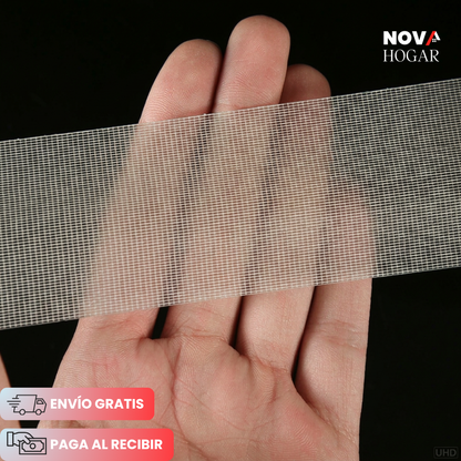 ClearGrip™ Cinta Doble Cara de Malla Extra Fuerte