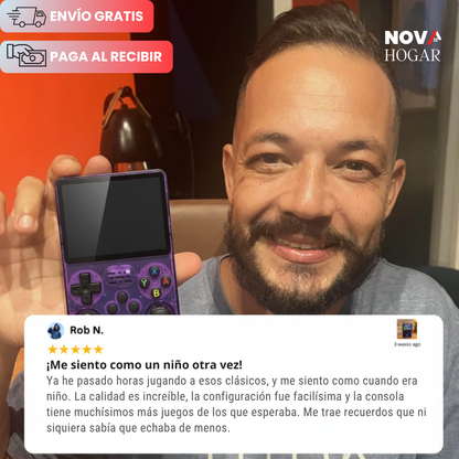RetroJoy™ Potente Consola Retro Portátil