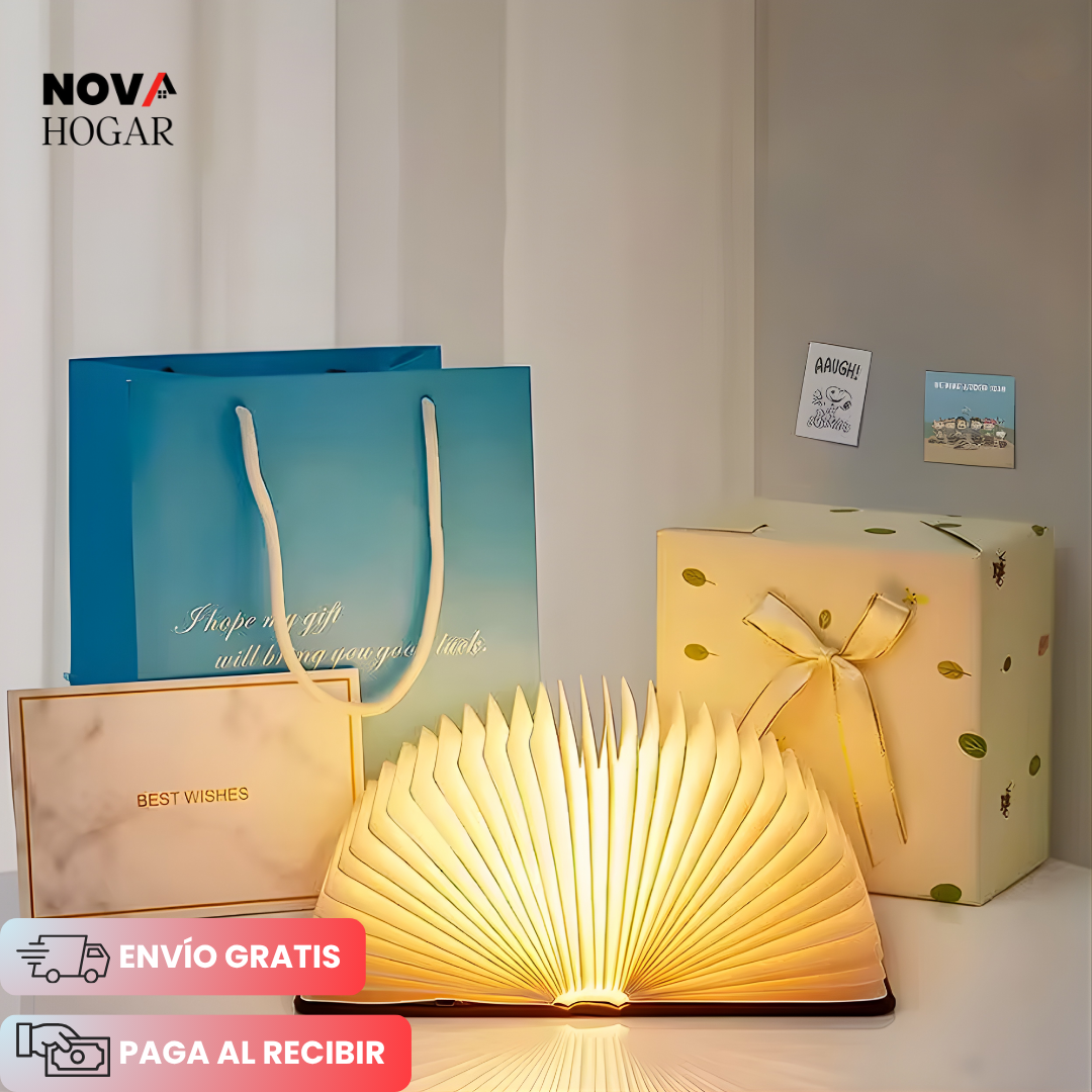 LumiBook™ Lámpara de Lectura Plegable
