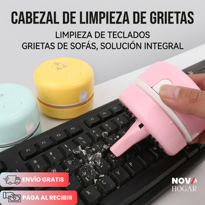 DeskSweep™ Aspiradora Compacta para Escritorio