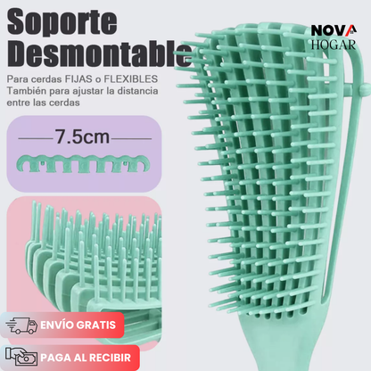 2x1 SilkiBrush™ Cepillo Adaptable para Desenredar y Estilizar