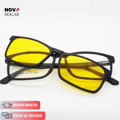 SunShift™ Gafas Magnéticas con Protección UV