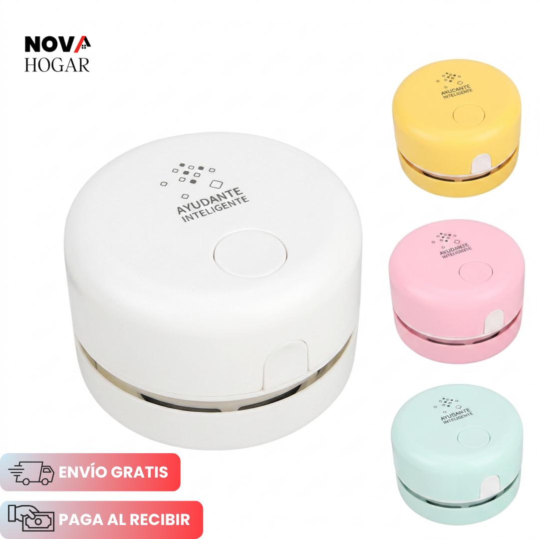 DeskSweep™ Aspiradora Compacta para Escritorio