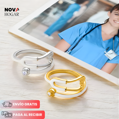 MedicHeart™ Anillo Estetoscopio para tu Noble Vocación