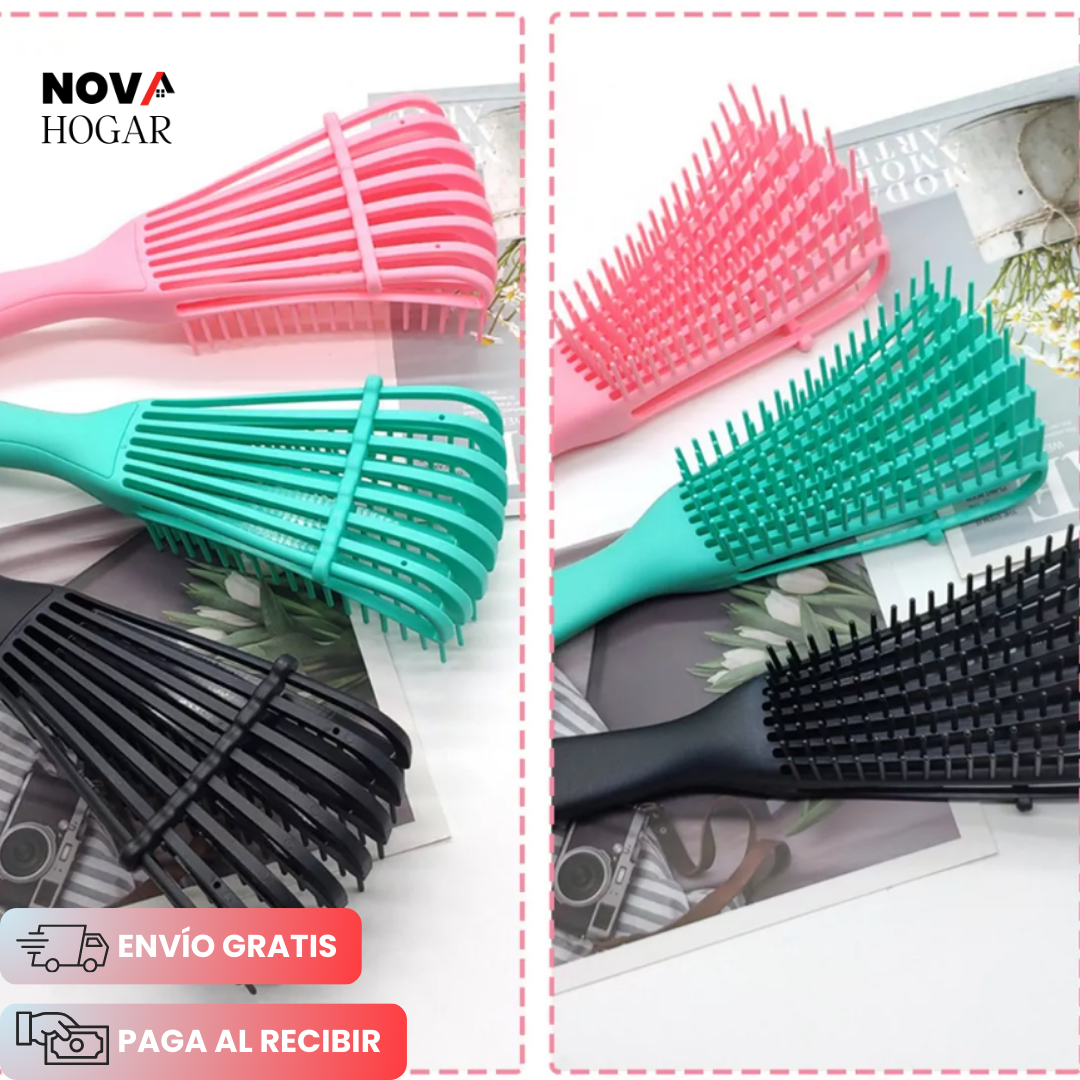 2x1 SilkiBrush™ Cepillo Adaptable para Desenredar y Estilizar
