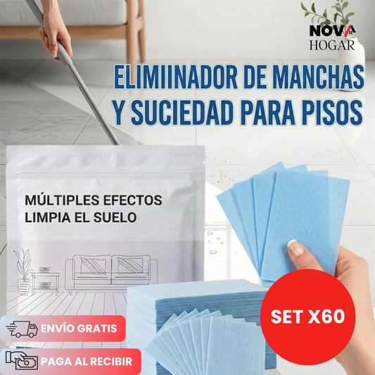 SwiftSheet™ Pack X60 Toallitas Solubles De Limpieza