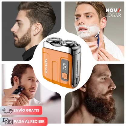 QuickShave™ 2.0 Potente Mini Afeitadora Eléctrica
