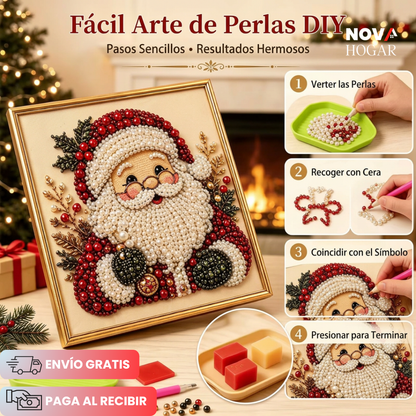 Sparkle™ Kit de Arte Navideño con Perlas Único