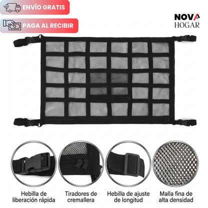 SpaceNet™ Red Organizadora de Techo para Auto