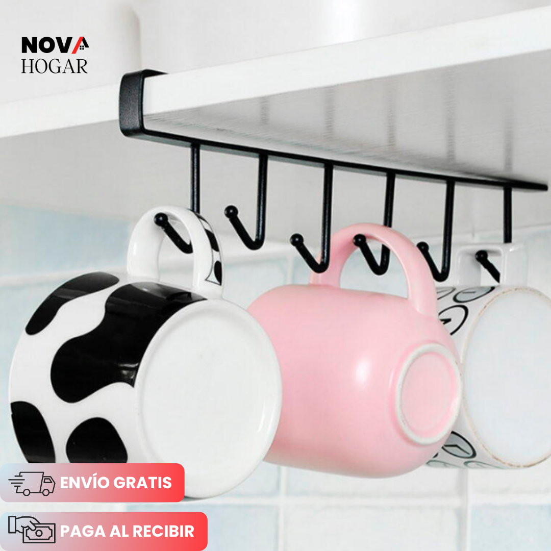 TidyHooks™ Organizador Metálico Colgante Multiusos