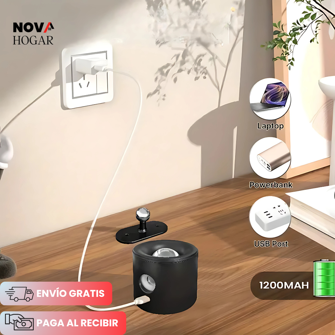 2x1 LumiArc™ Luz de Pared Magnética Recargable