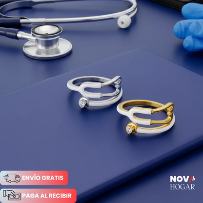 MedicHeart™ Anillo Estetoscopio para tu Noble Vocación