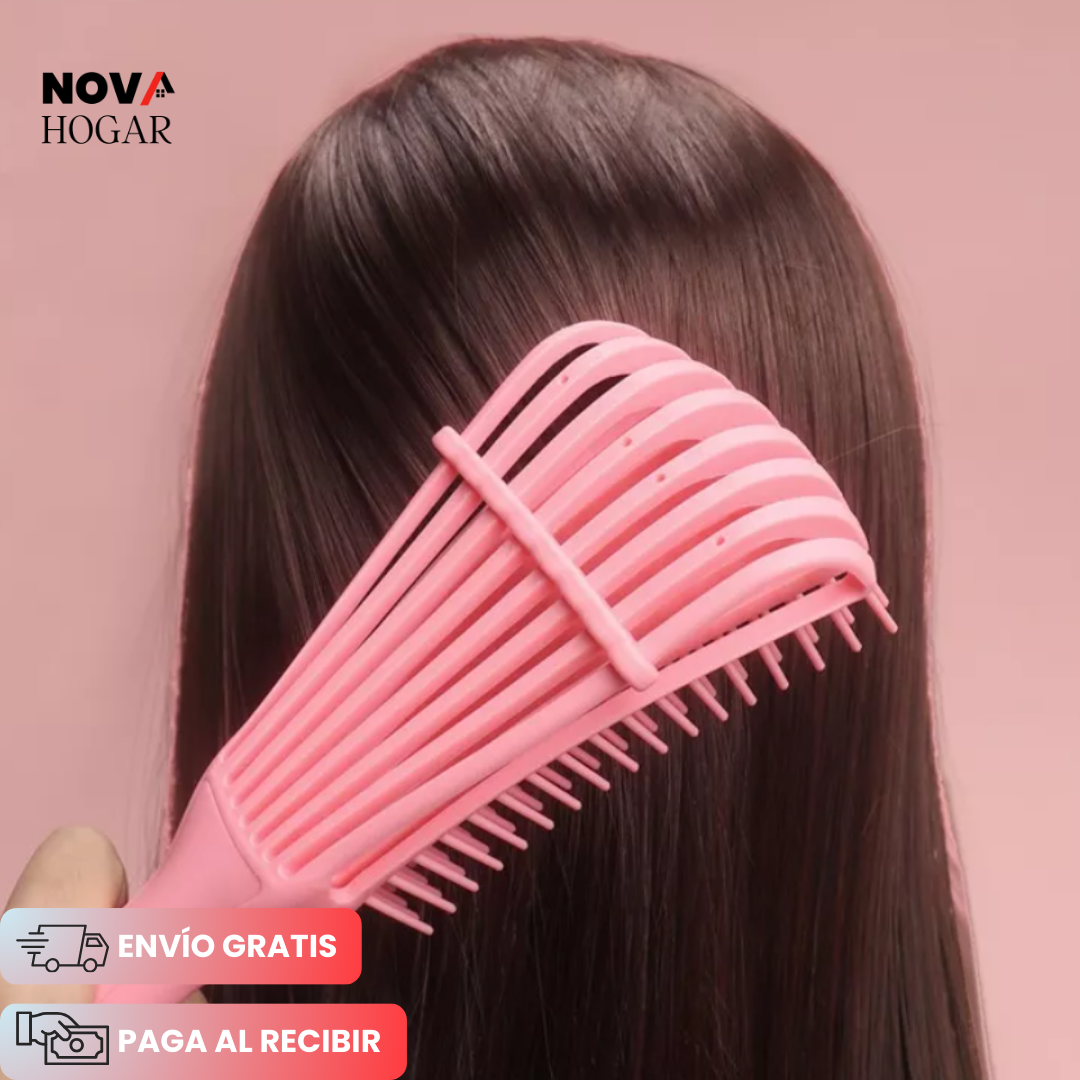 2x1 SilkiBrush™ Cepillo Adaptable para Desenredar y Estilizar