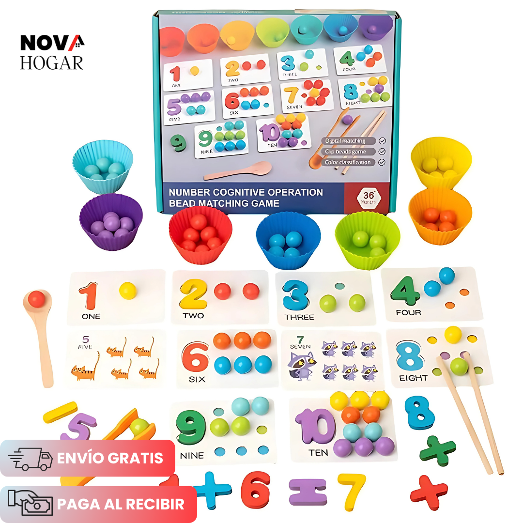 MathBeads™ Juego Didáctico de Matemáticas