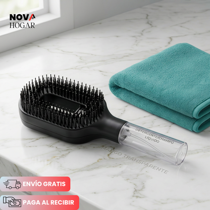 MistGlide™ Cepillo Antienredos Con Spray Hidratante