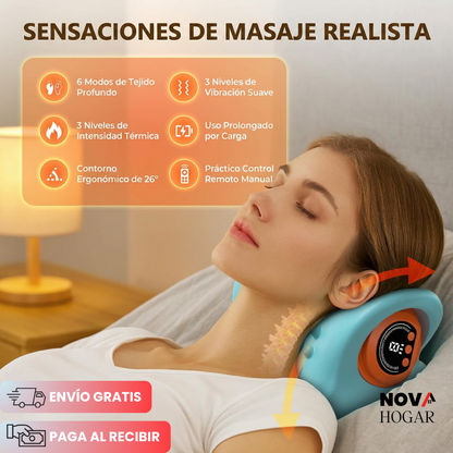 SpineAlign™ Masajeador Cervical Para Alivio Profundo