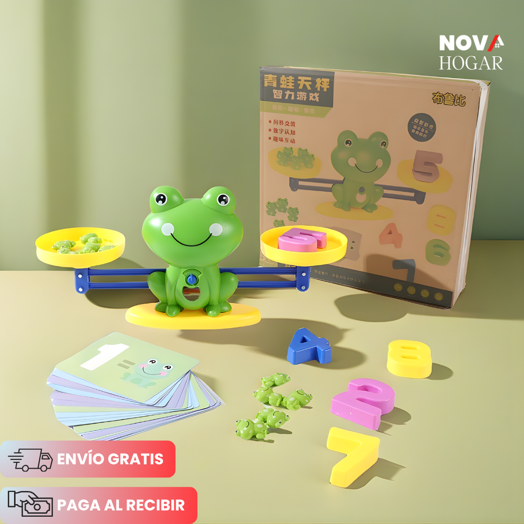 FroggyCount™ Balanza Educativa de Matemáticas Divertidas