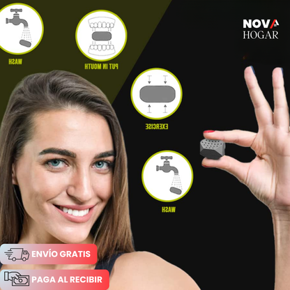 Pack x4 JawSculpt™ Ejercitador Mandibular de Alta Resistencia