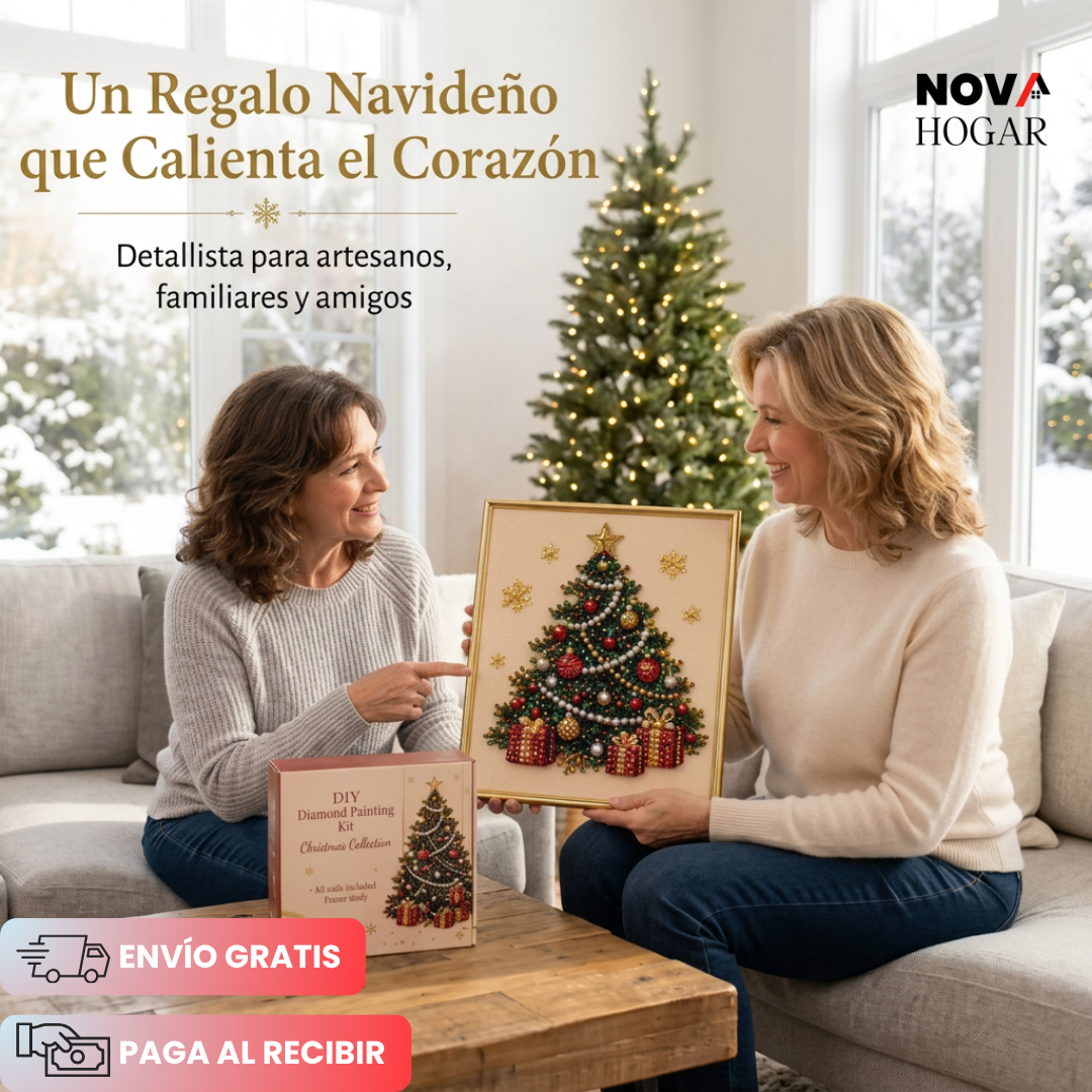 Sparkle™ Kit de Arte Navideño con Perlas Único