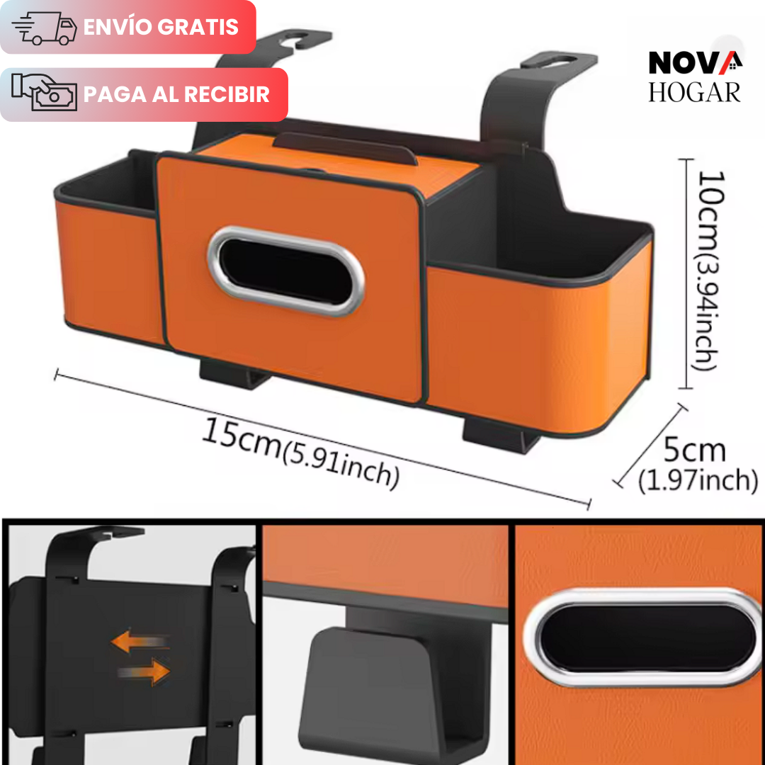BackSeatPro™ Organizador Trasero Multifuncional de Auto