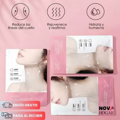 Pack x10 FirmLift™ Mascarilla Reafirmante para Cuello con Colágeno