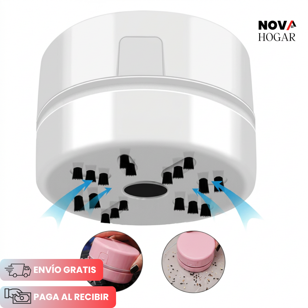 DeskSweep™ Aspiradora Compacta para Escritorio