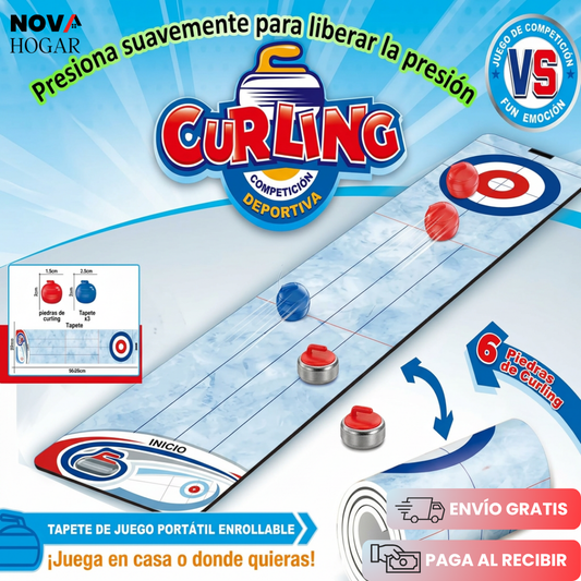 Slide & Score™ Juego de Curling de Mesa