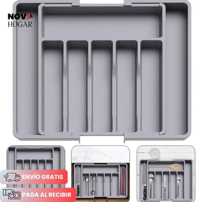 FlexiNeat™ Organizador de Cubiertos Expandible