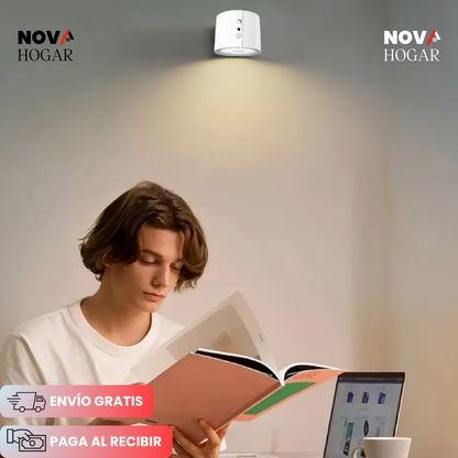 2x1 LumiArc™ Luz de Pared Magnética Recargable