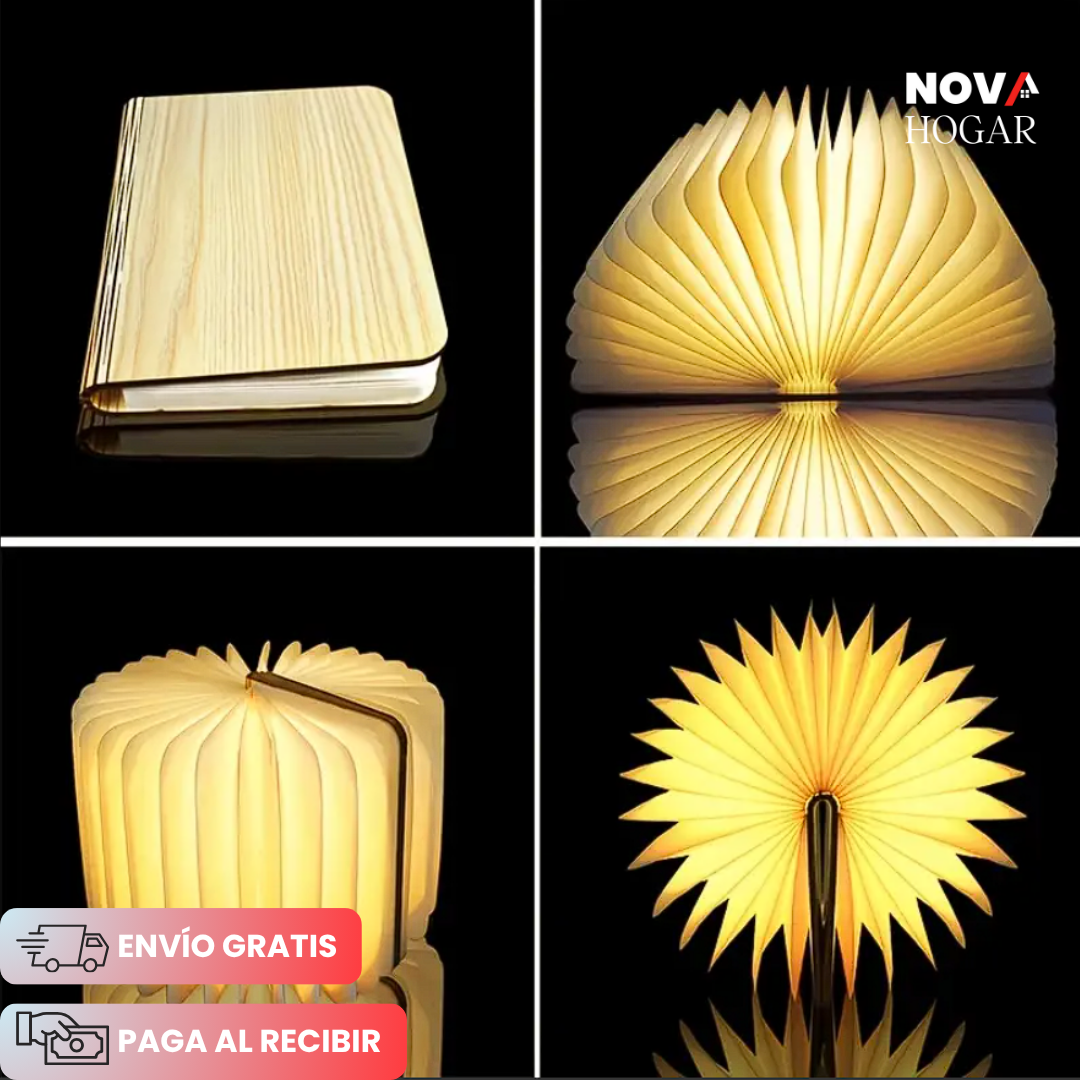 LumiBook™ Lámpara de Lectura Plegable