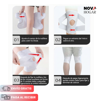 V-Strap™ Rodillera Ortesis de Menisco Ajustable