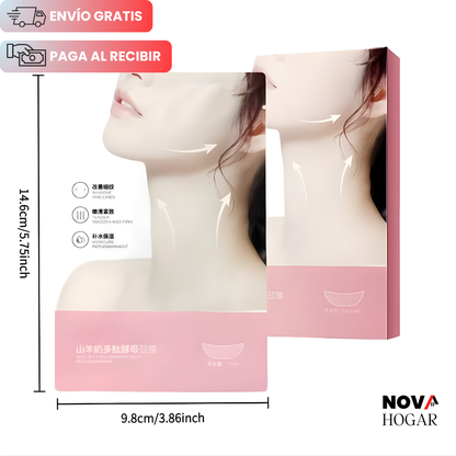 Pack x10 FirmLift™ Mascarilla Reafirmante para Cuello con Colágeno