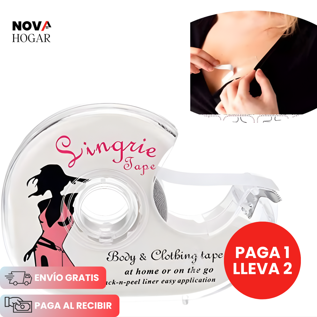 2x1  InvisiHold™ Cinta Adhesiva Invisible para Escote