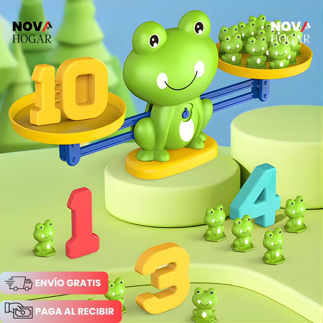 FroggyCount™ Balanza Educativa de Matemáticas Divertidas