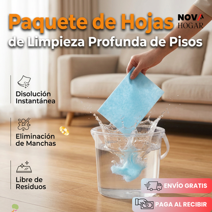 SwiftSheet™ Pack X60 Toallitas Solubles De Limpieza