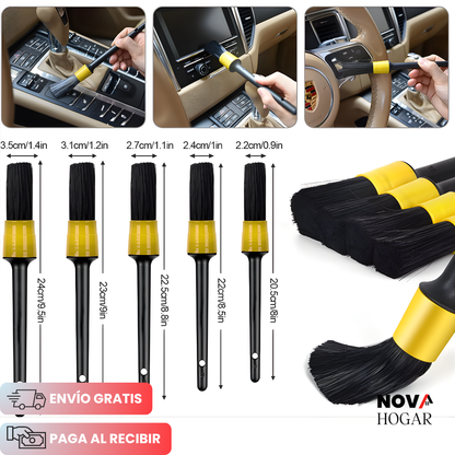 DetailerCar™ Kit de Limpieza Profesional 22 Piezas