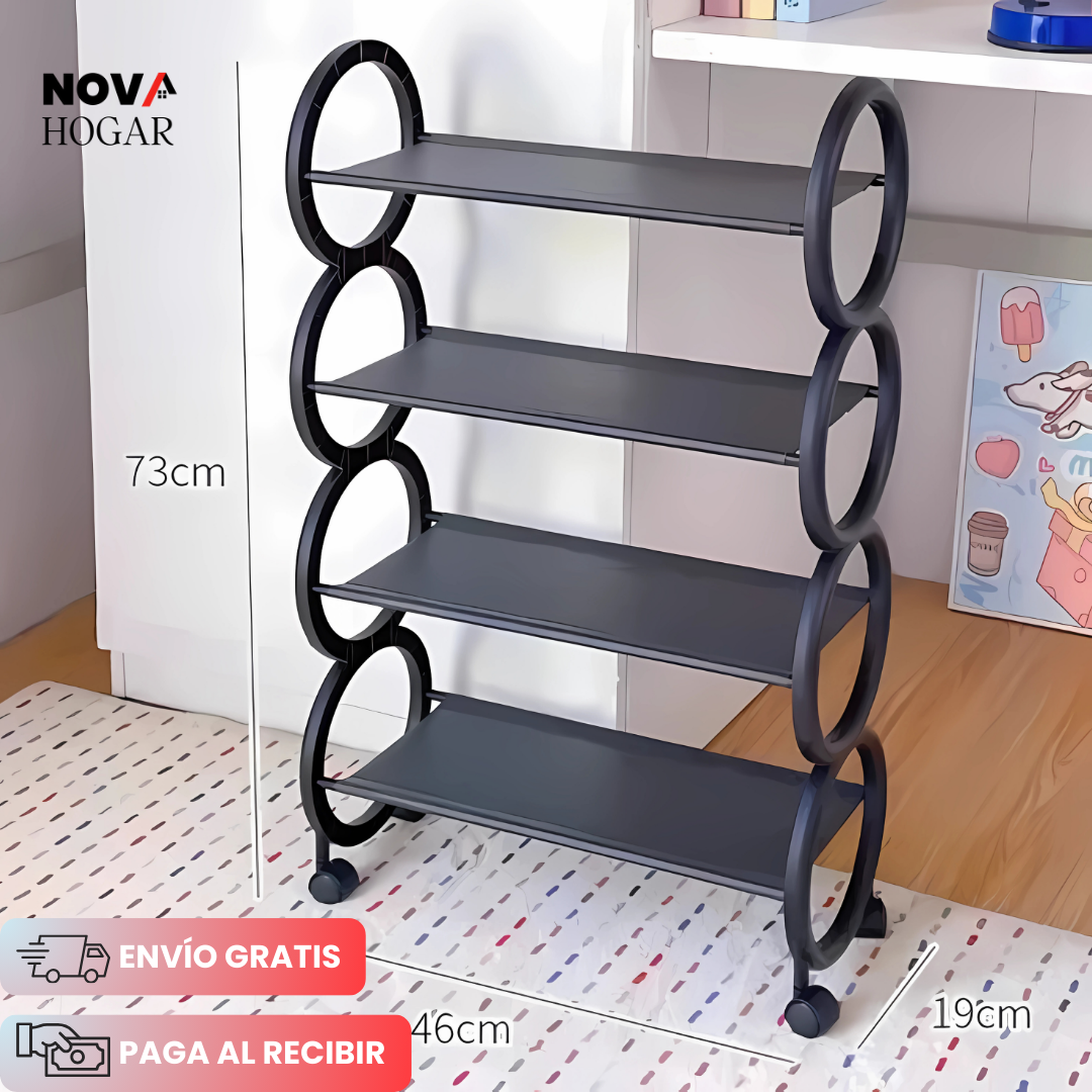 StepStor™ Organizador 4 Niveles con Ruedas
