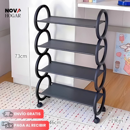 StepStor™ Organizador 4 Niveles con Ruedas