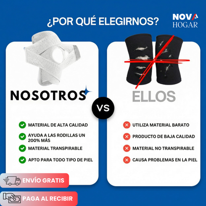V-Strap™ Rodillera Ortesis de Menisco Ajustable