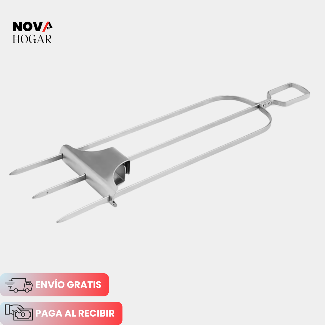 2x1 GrillTamer™ Tenedor de Acero Inoxidable para BBQ