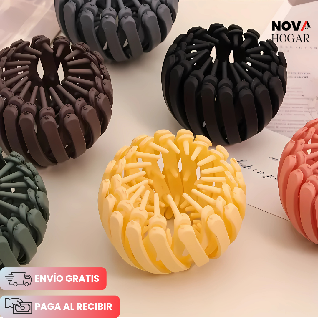 Pack x6 QuickClip™ Pinzas Expandibles para Cabello