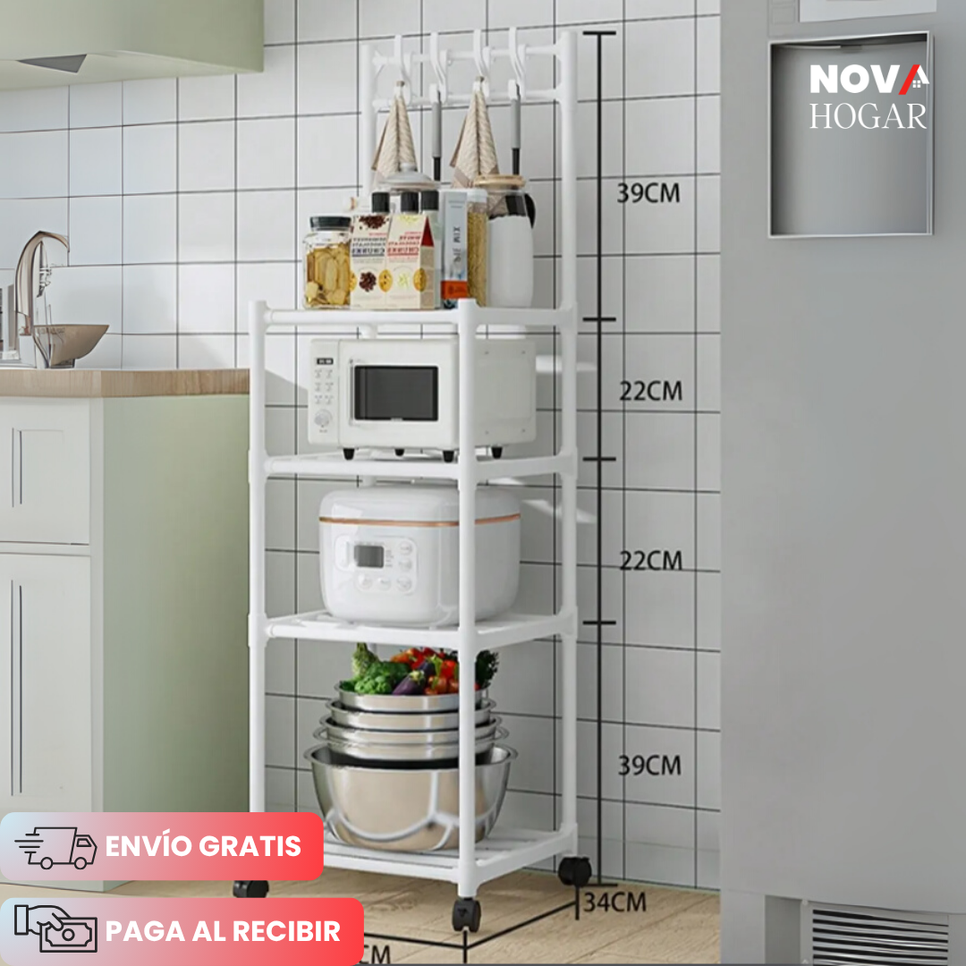 QuickStore™ Estante de Almacenamiento 4 Niveles