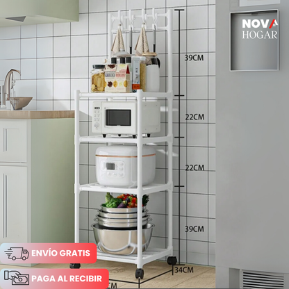 QuickStore™ Estante de Almacenamiento 4 Niveles