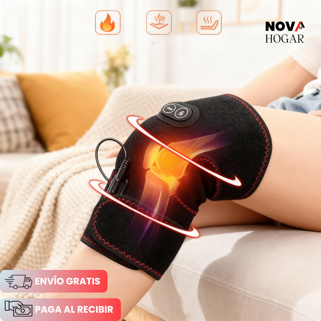 RelieFlex™ Rodillera con Masaje Térmico