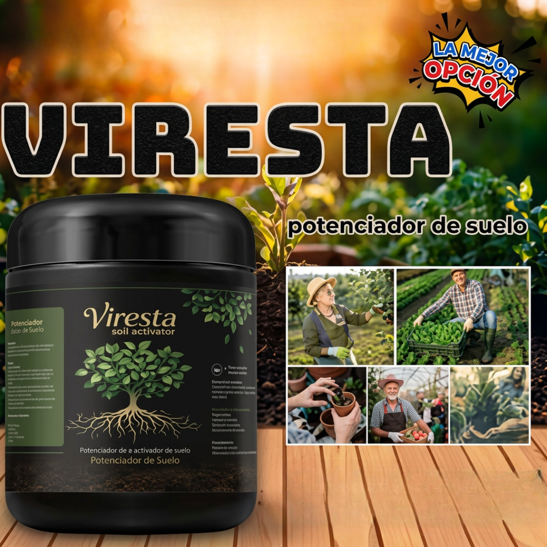 Viresta™ Activador de Suelo Orgánico Concentrado de 450gr